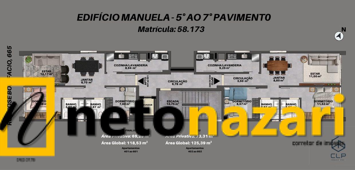 PAVIMENTO 5 ao 7